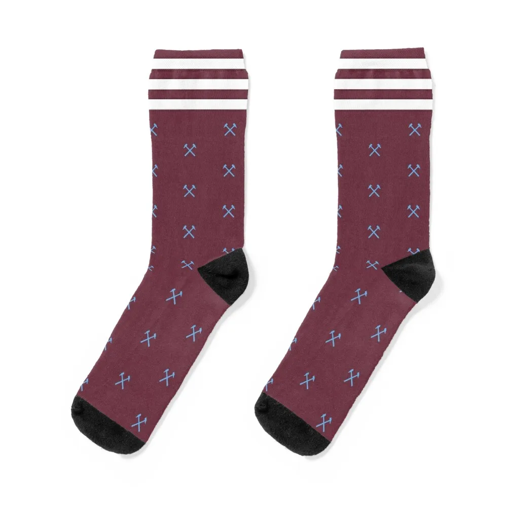 

West Ham Socks funny gift hiphop golf with print Woman Socks Men's custom cool designer golf Socks For Men Women's