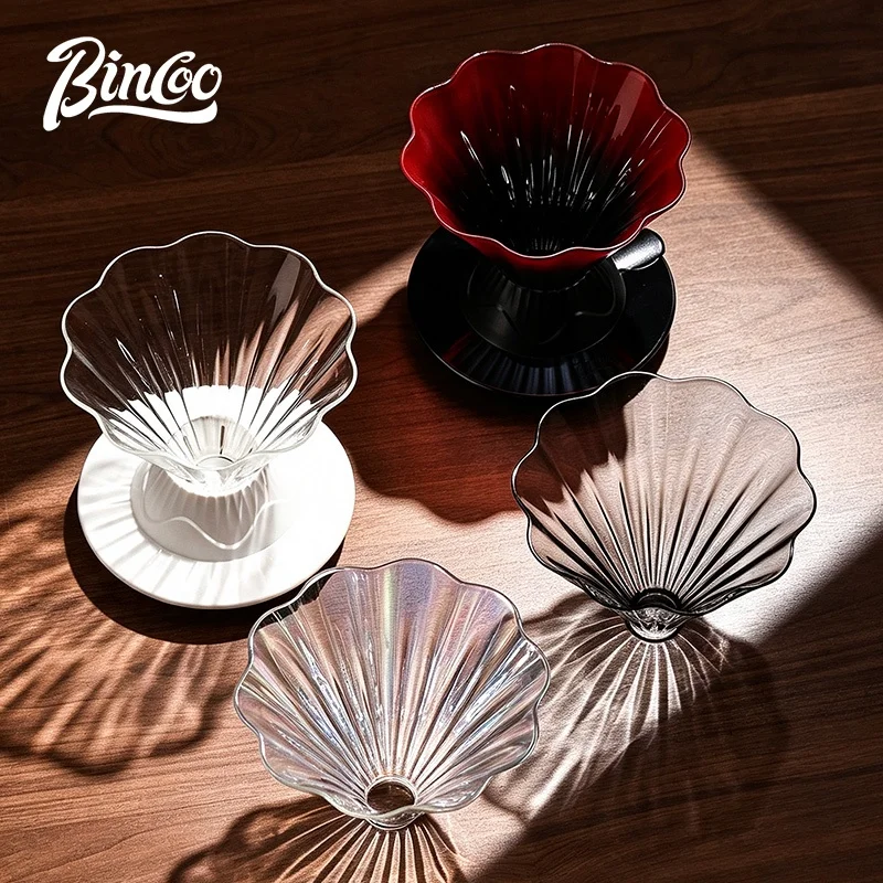 BINCOO Petal‑Style Glass Smart - Coffee Dripper V60 ulasan dan harga