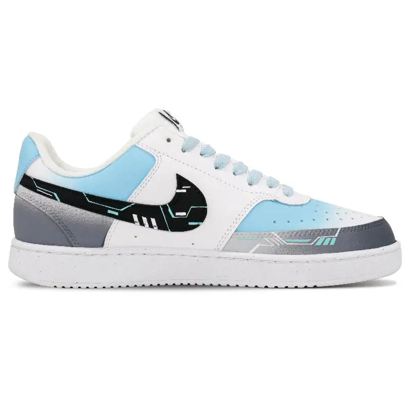 【Customize】 Nike Court Vision 1 Chaussures De Skateboard Hommes Sneakers chaussures DH2987-101