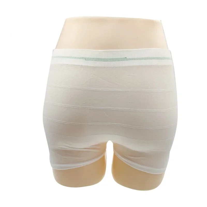 Disposable Elastic Underwear Shorts Polyester Fabric Mesh Briefs Unisex Portable Elderly Paralyzed Hygiene Incontinence Diaper