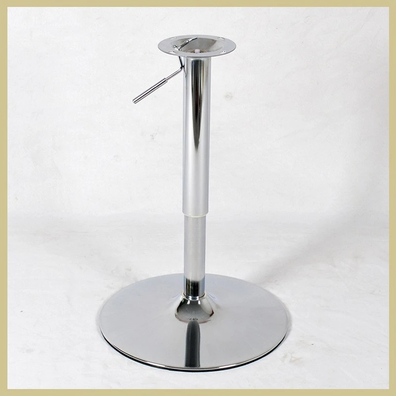

Round horn chassis lifting table foot rotatable side base casual dining table bracket