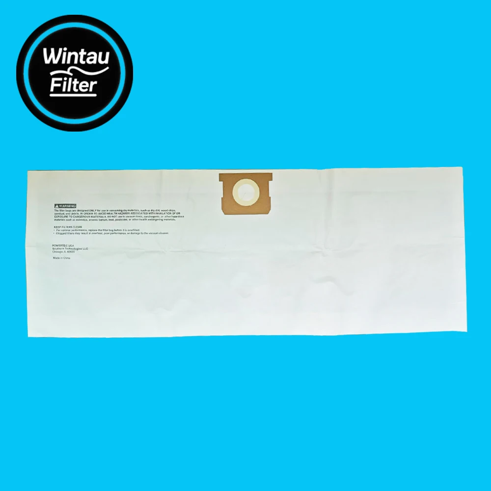 أكياس غبار المكنسة الكهربائية المقاومة للتمزق متوافقة مع Shop-Vac Type F Type I