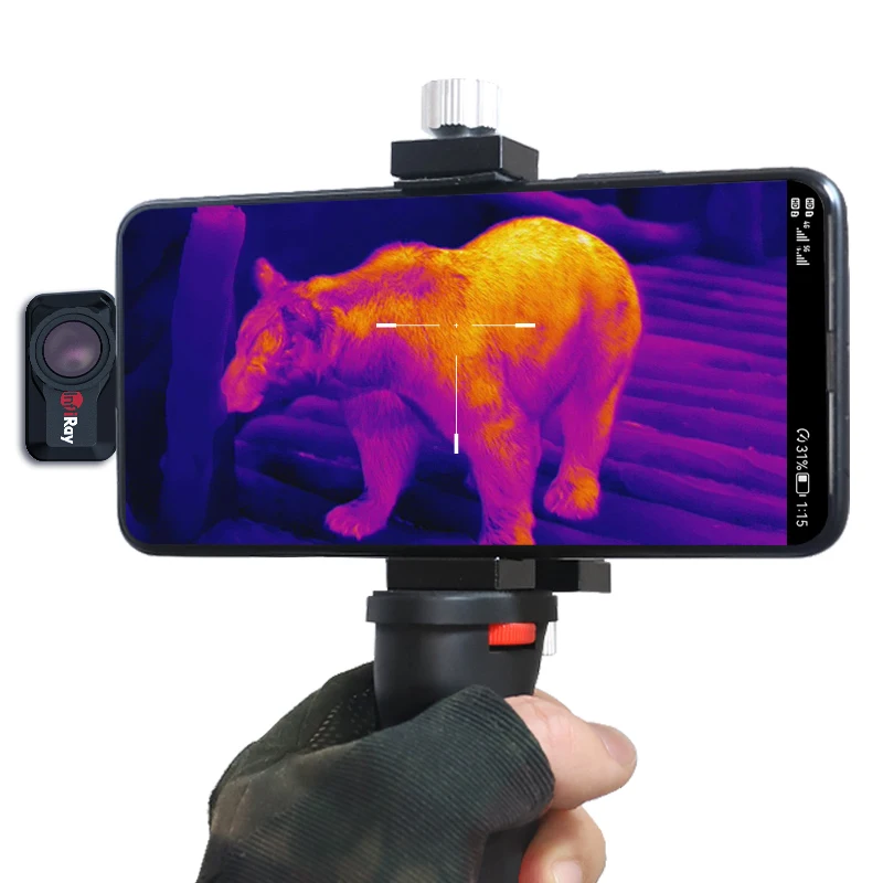 

T3 384*288 Thermal Imaging Camera for Hunting Android Night Vision Infrared Thermal Camera with display racks Holder