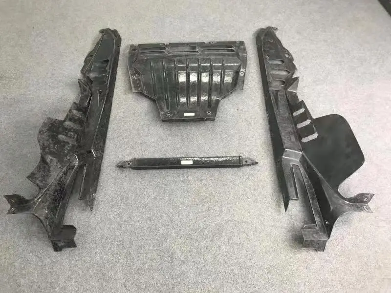 غطاء محرك من ألياف الكربون الجافة عالي الجودة لامبورغيني هوراكان LP610 لوحة الكسوة الداخلية لمقصورة المحرك