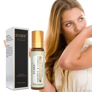 Euqee 10 ml de fragancia de rodillo femenino Coconut de vainilla chicle brillante bomba de cristal medianoche aceites aroma de ángel 10 mejores ventas Magnolia Essential Oil - №3