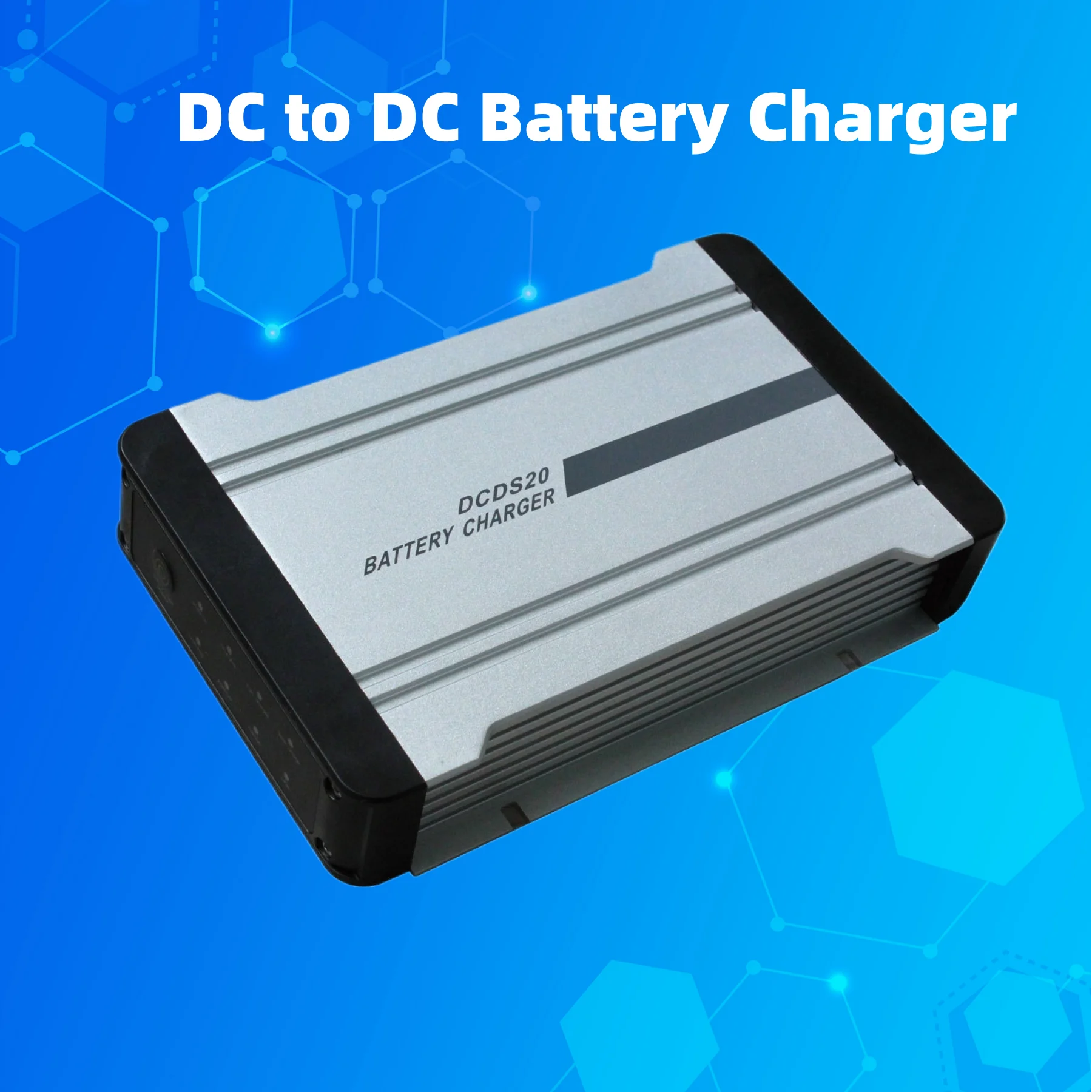 

12V 20Amp DC to DC Dual Battery Charger Built-in Solar MPPT Voltage Sensitive for Caravan Camper Van