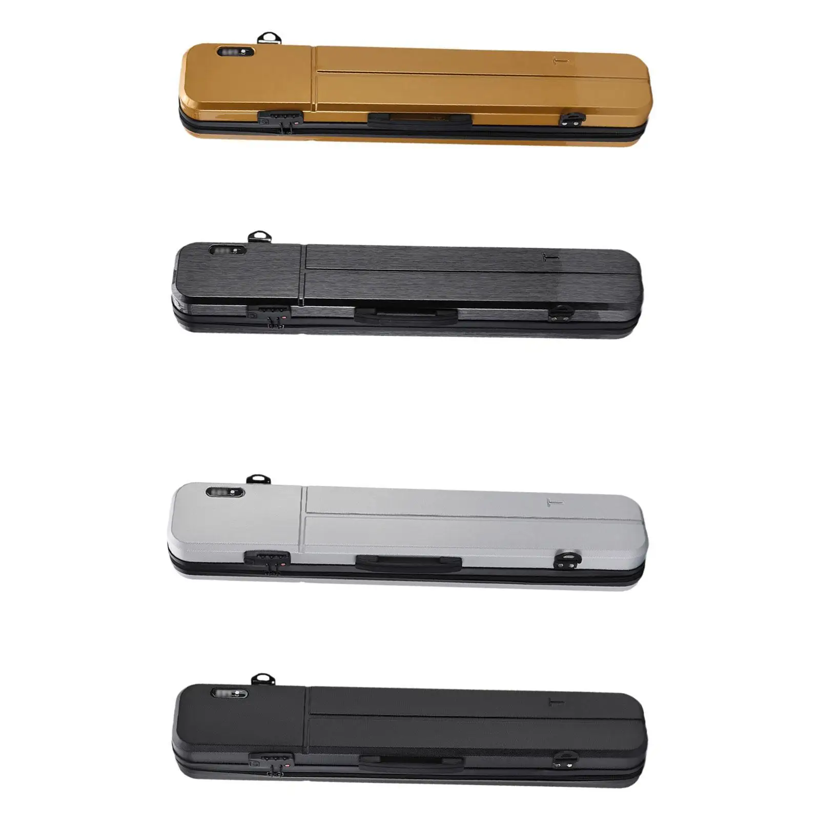 

Hard Pool Cue Case Billiard Rod Storage Bag Equipment Organized Gift Carrier Organizer Protective Pouch with Compartments