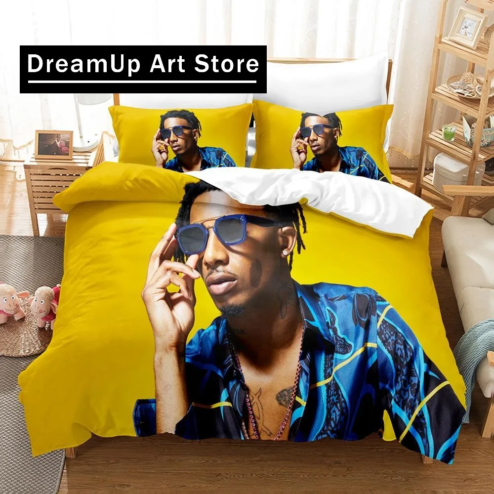 Playboi Carti Bedding Set Single Twin Full Queen King Size Bed Set Aldult Kid Bedroom Duvetcover Sets 3D Print Bed Sheet Set