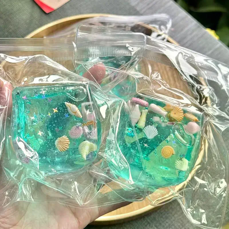 1 Uds. Juguetes de tiro lento para niños y adultos Taba bolas antiestrés cubo juguete sensorial del océano apretar regalo relajante