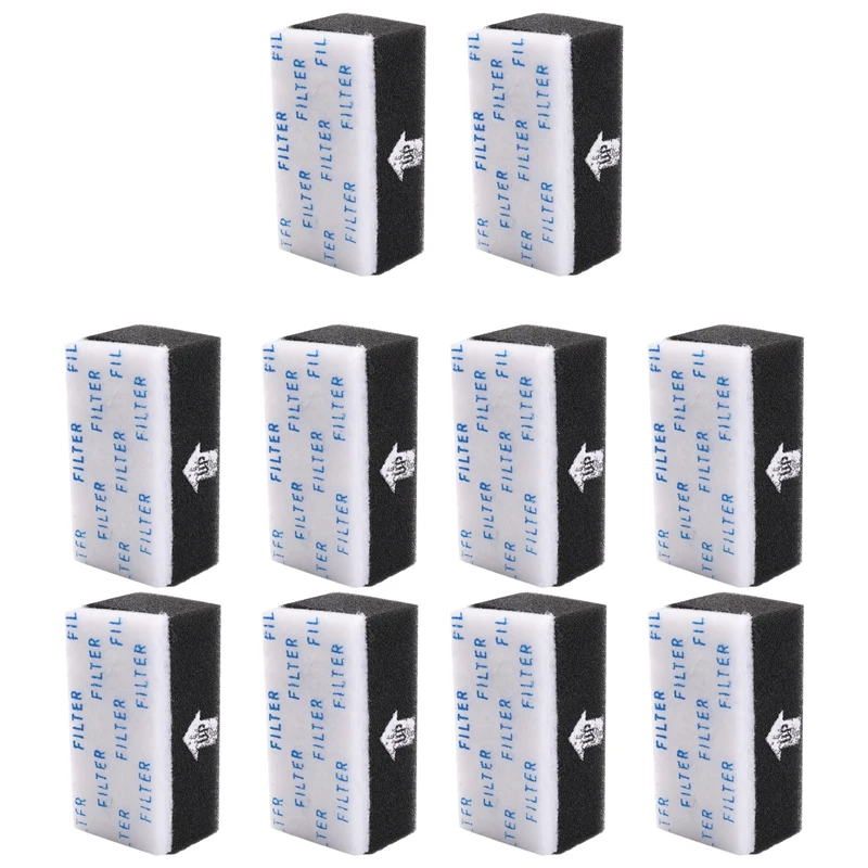 후버 임펄스 무선 진공 청소기용 교체 진공 폼 프리 필터 세트, 부품 번호 440012835, BH53020, 10 팩