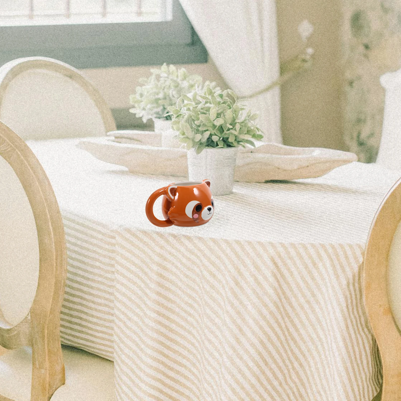 

Creative Raccoon Molding Ceramic Cup Coffee Mug Tea Milk Soup Portable Lightweight Animal Ceramic Mug Coffee Cups with Handles