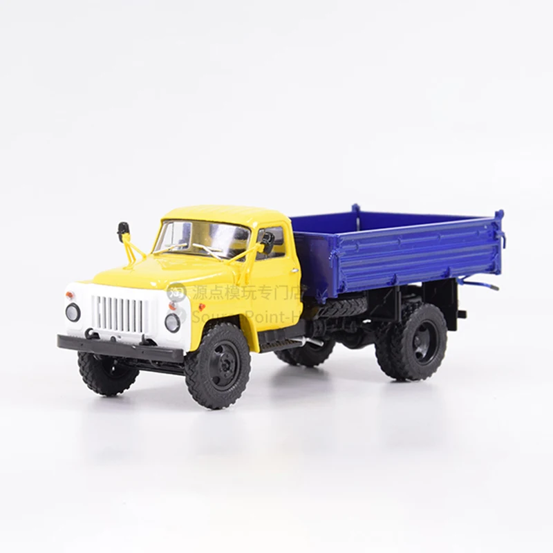 

1:43 Scale Diecast Alloy SAZ-3507 Soviet Agricultural Dump Truck Gaz-53 Toy Car Model 103184 Classic Adult Souvenir Gift Display