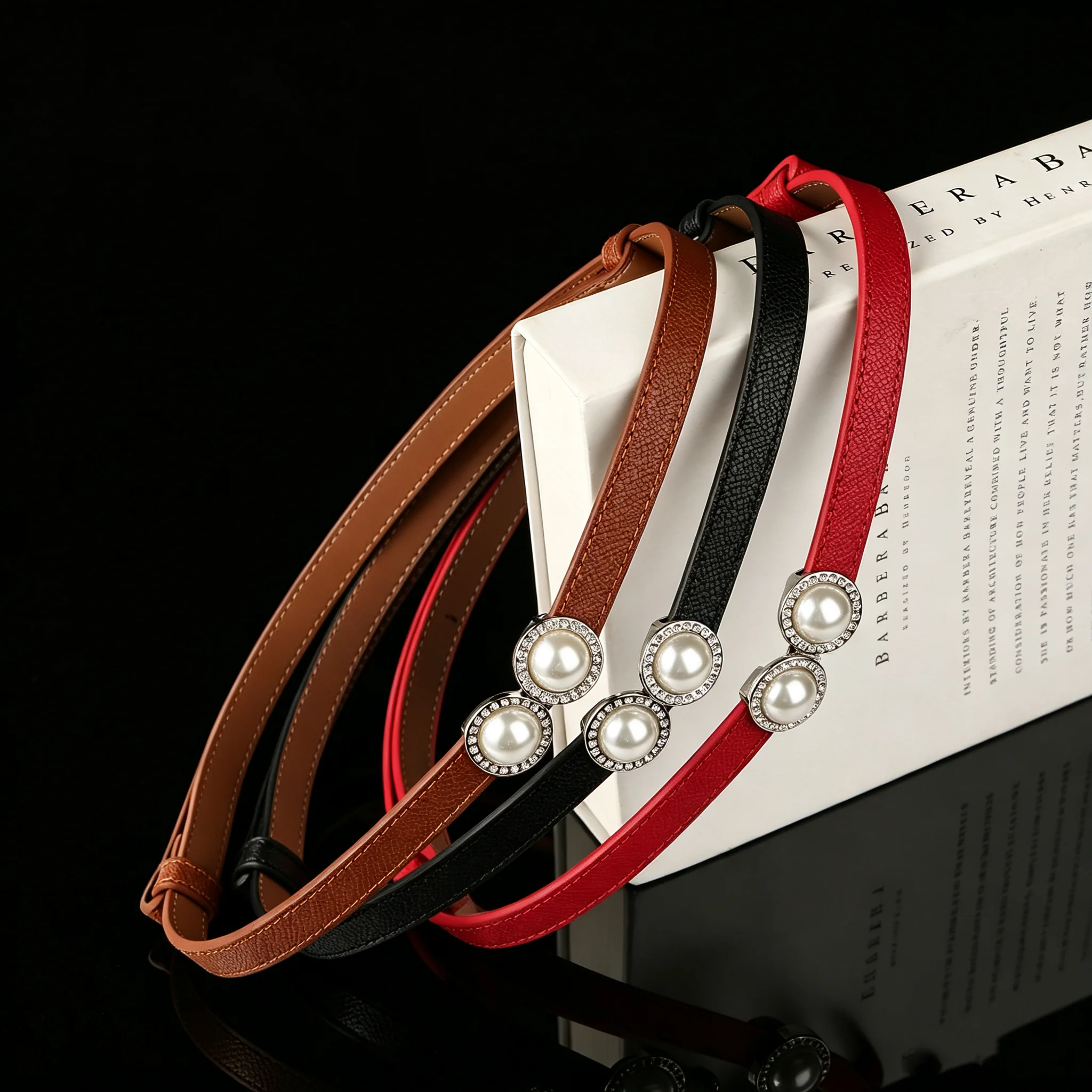 Kadın İnce Deri Bel Kemeri Zar - Formal Belt Leather Thin incelemesi ve fiyatı