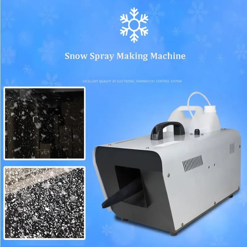 Snowflake Machine Snow Spray Making Machine Snow Maker for Christmas Halloween Stage Performance Show Events