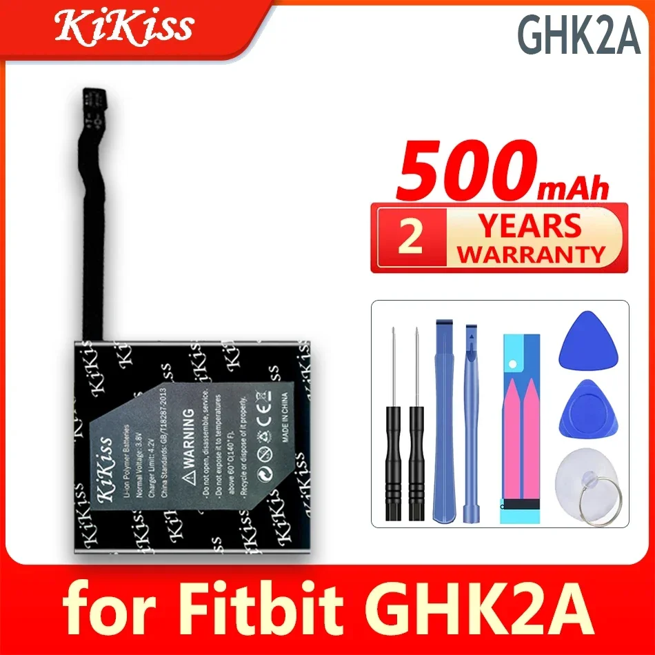 

KiKiss Battery 500mAh for Fitbit GHK2A High Capacity Bateria