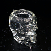 80/150/350 ML Cocktail Glass Cup Skull Glasses Gothic Kitchen Decor Novelty Drinking Glassware Drinking Glasses for KTV Bar Club