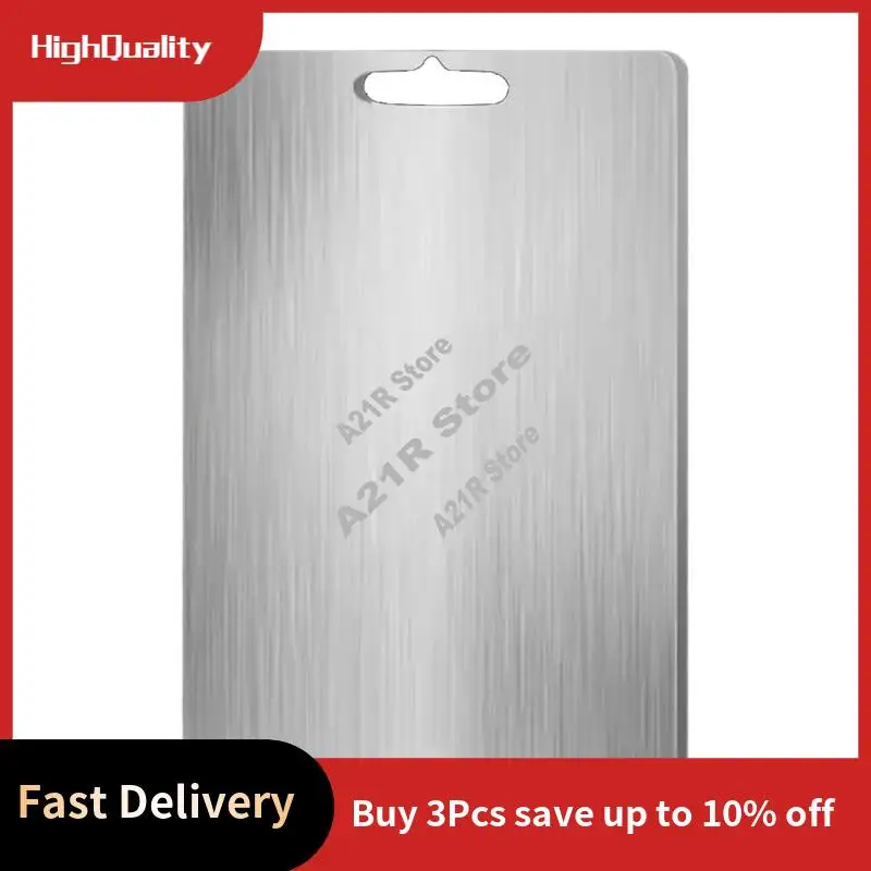 

A21I-Mildew Resistant 316 Stainless Steel Low Noise Cutting Board Kitchen Kneading Panel Household Tool 39X 28Cm