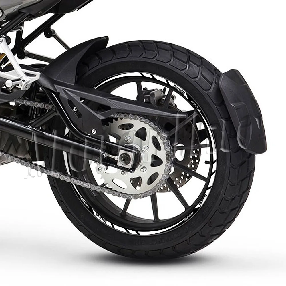 Motorcycle Reflective Wheel Rim Sticker Decal Hub Stripe Tape Accessories Waterproof For Benelli TRK 502 TRK502 trk 502 2023