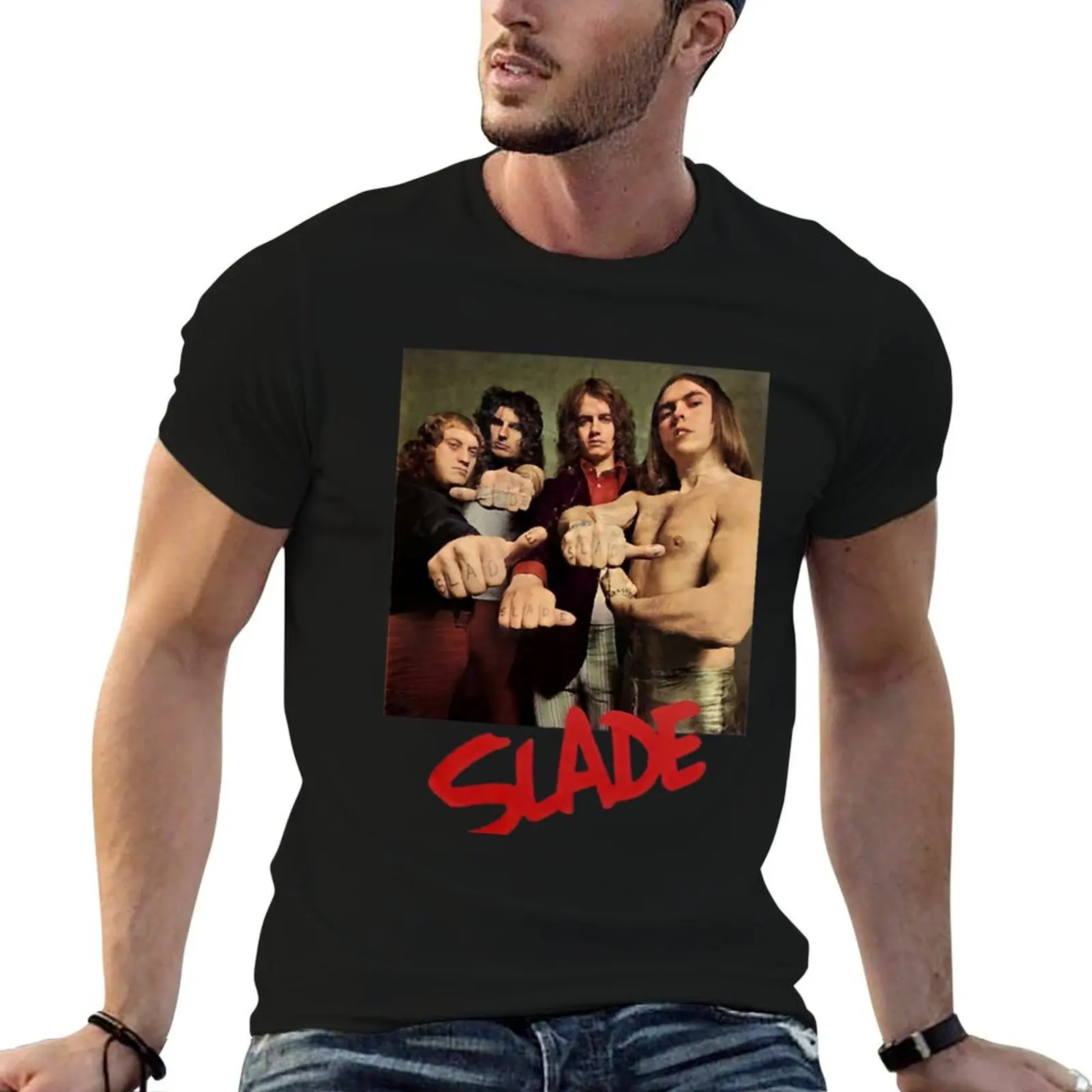 Slade T-Shirt Lightweight Casual Summer T-Shirt