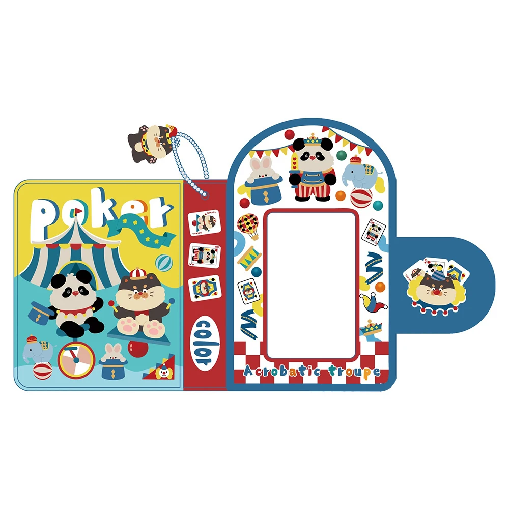 INS Circus Photo Album 3 Inch Photocard Holder InsIdols Cards Collect Book 32 Pockets For Mini Instax Photos Photos Album