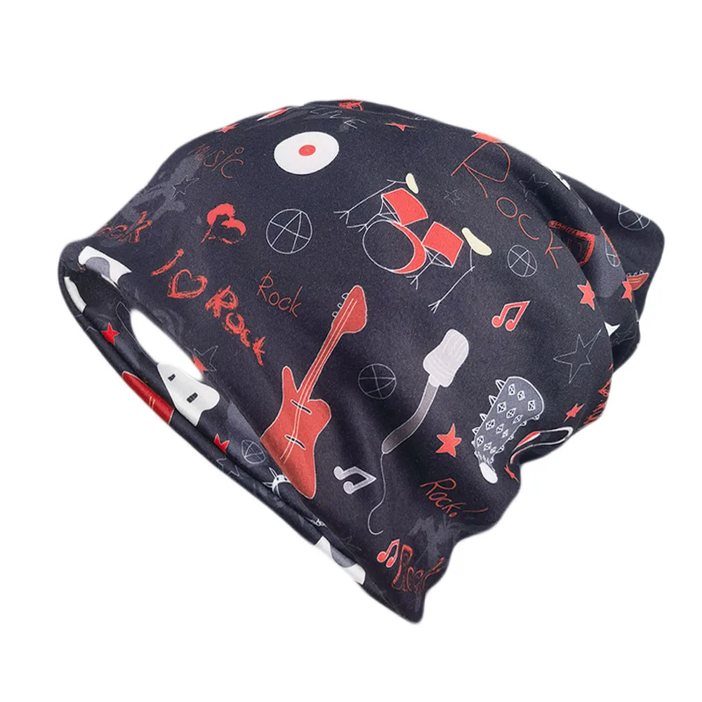 Spring Autumn Warm Women Beanies Skullies Fashion Beauty Soft Winter Hat Scarf Knit Girl Floral Hats Turban Colorful Dance Hat