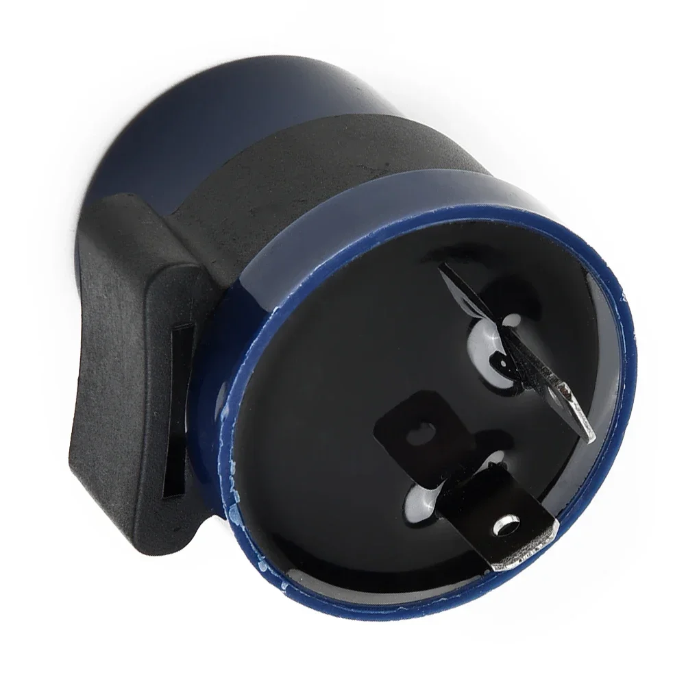 1PC Motorcycle Indicator Relay Flasher Universal Durable ABS Plastic Metal 6V To12V 2 Pin Beeper Turn Signal LED Indicator-Blink