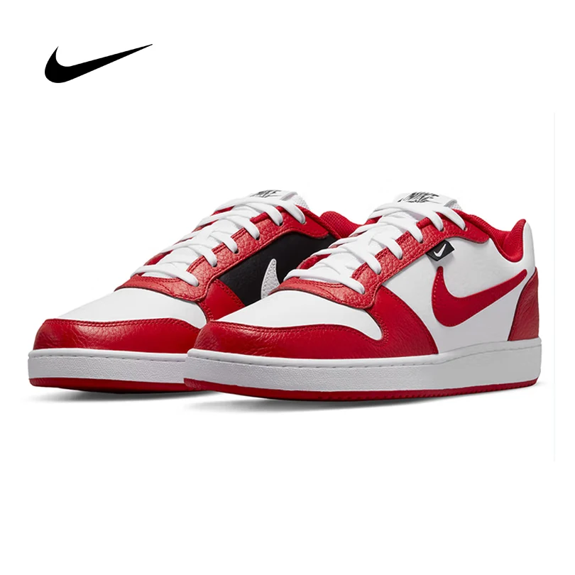 

Низкие кроссовки унисекс Nike Ebernon, дышащие, износостойкие, легкие, повседневные спортивные туфли с низким верхом AQ1774-101