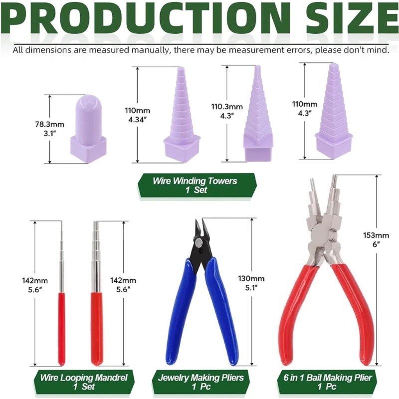 1 Set Winding Tool with 6