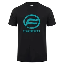 2024 nuova maglietta Cfmoto moda uomo estate stampa girocollo manica corta T-Shirt in cotone Cool Cfmoto uomo abbigliamento T Shirt