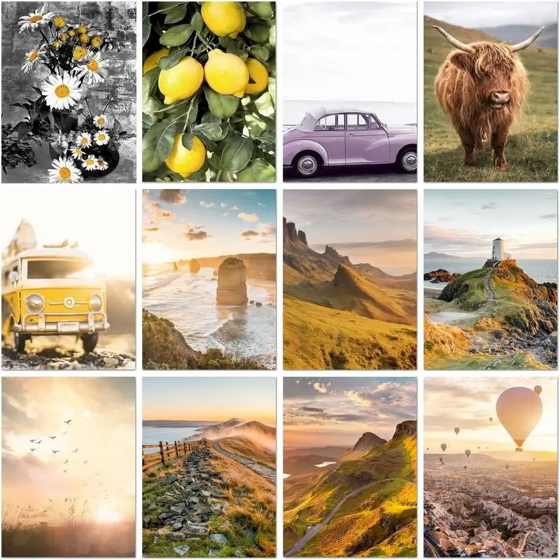 

CHENISTORY 5d Diy Diamond Painting Diamond Beautiful Scenery Embroidery Cross Stitch Mosaic Wall Gift Decor For Home