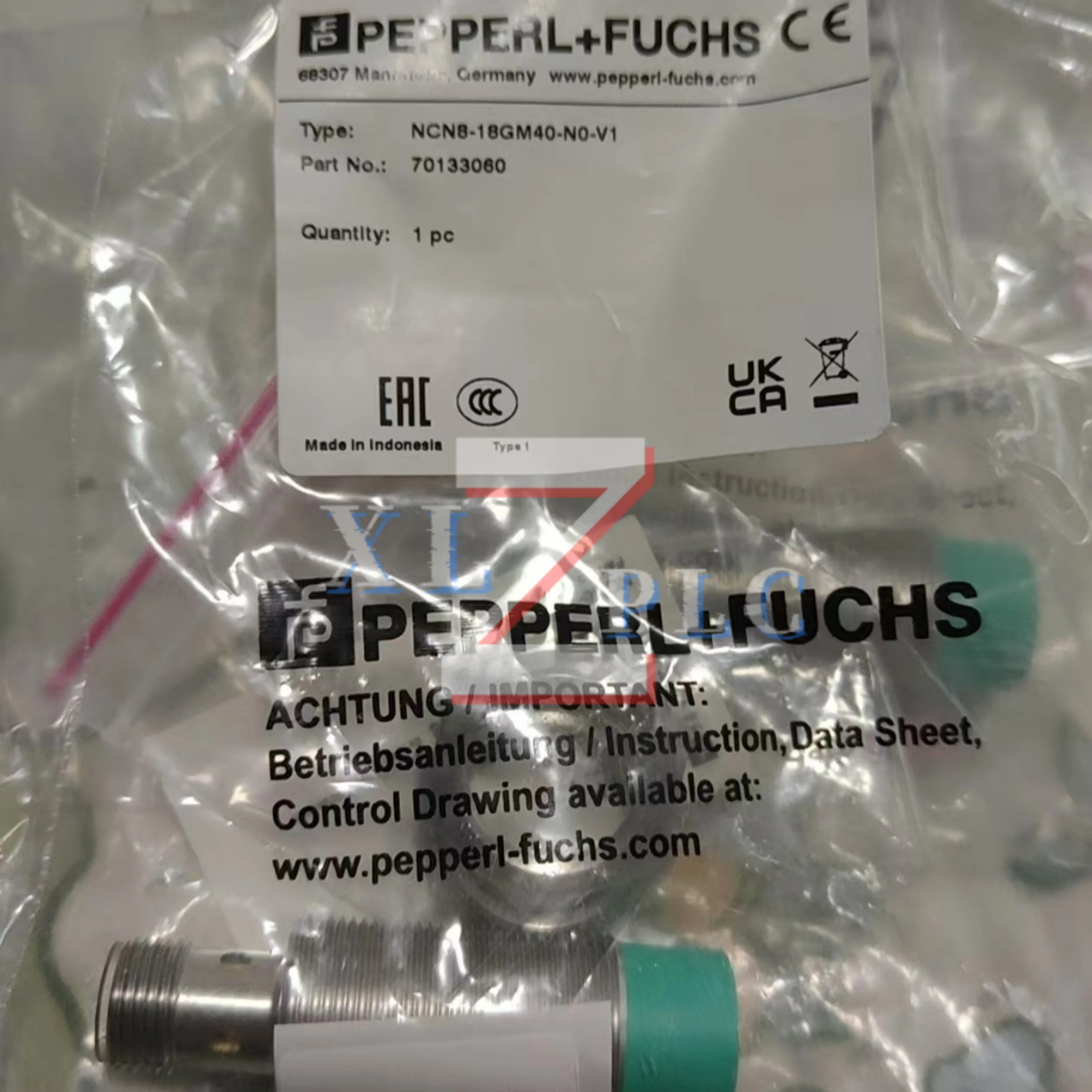 新しい箱入り NCN25-F35-A2-250-V1 NCN8-18GM40-NO-V1 誘導センサー