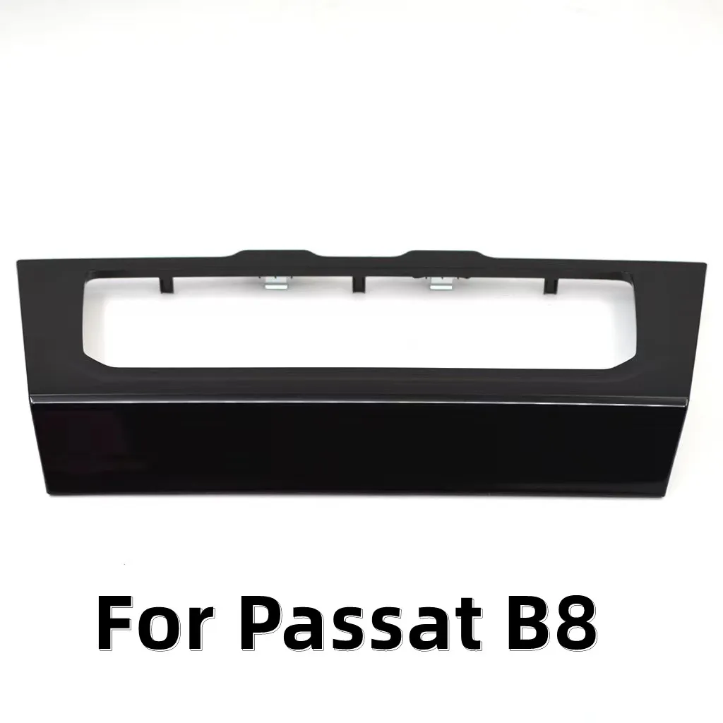 Dla VW MQB Passat Tiguan Golf Atlas T-roc Jetta Skoda Kodiaq Superb LCD ekran dotykowy panel klimatyzacji ramka dekoracyjna — zdjęcie 3