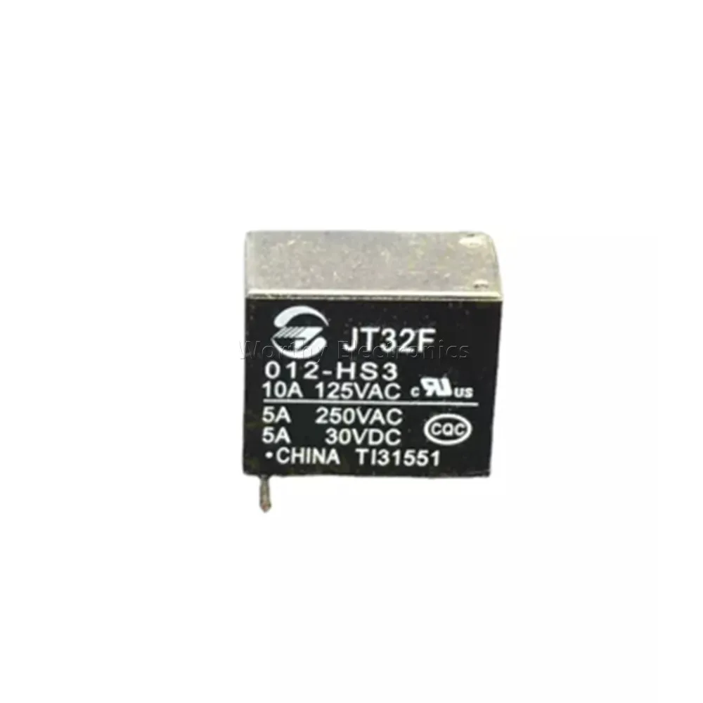 

Free Shipping 10PCS/LOT 12VDC 5A 4PIN Relay JT32F-012-HS3