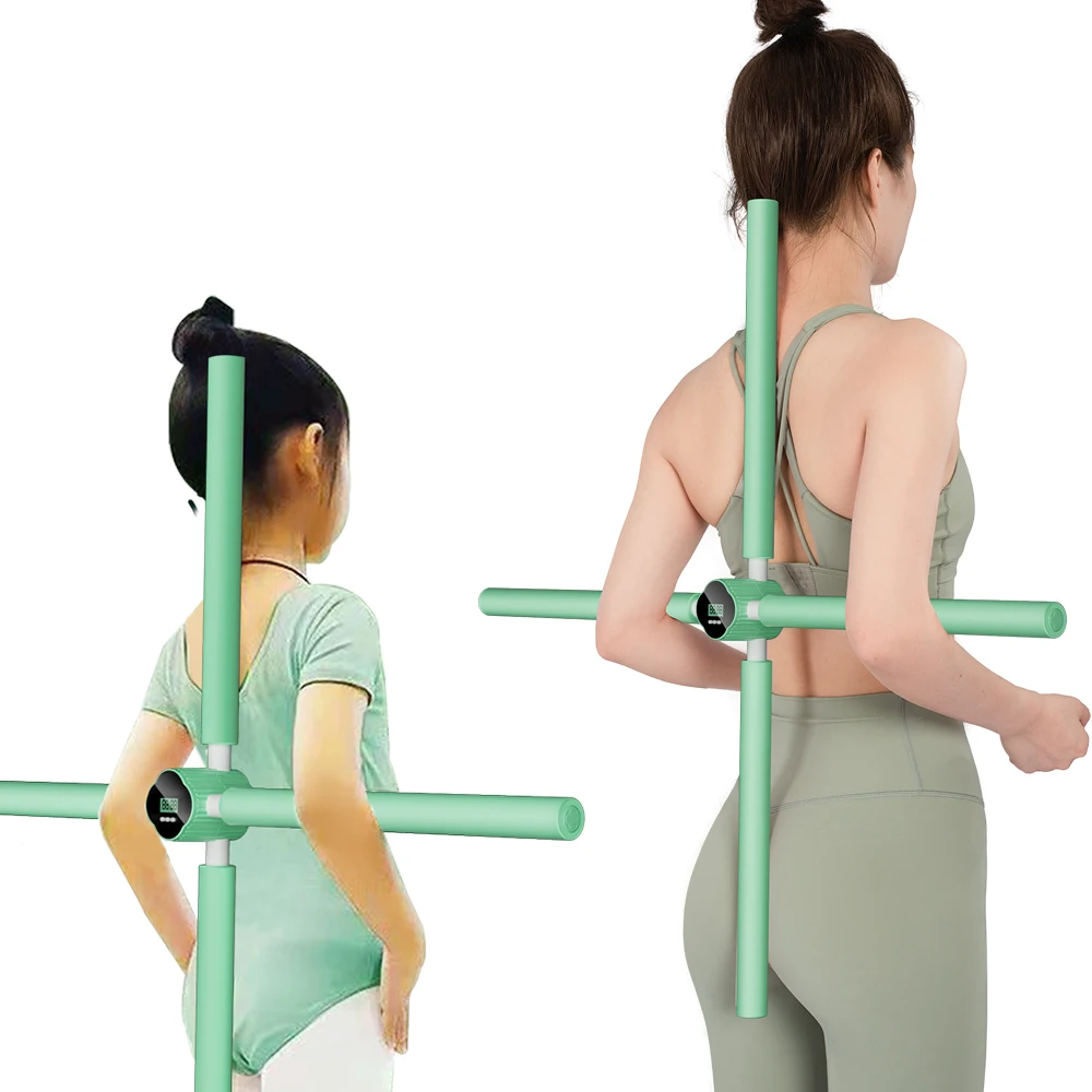 2 Piece Body Stretch Tool Posture Shape Corrector Opening Yoga Back Stick For Child Kid