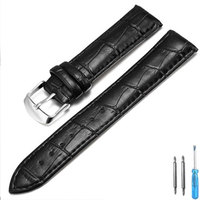 Leather Watchband for Men Women 12mm 14mm 16mm 18mm 19mm 20mm 22mm Watch Band Universal Replacement Leather Watch Strap