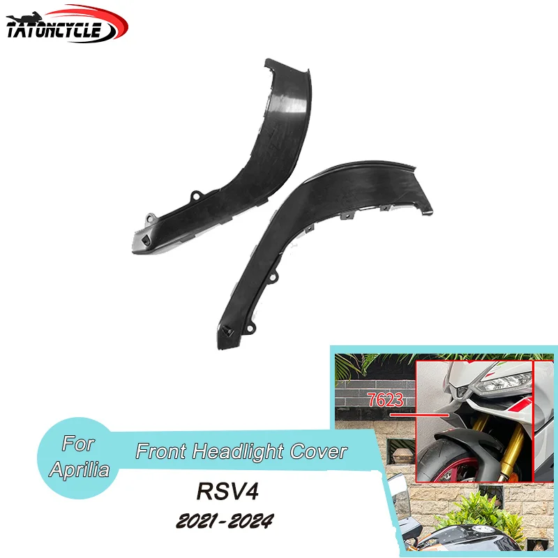 

Front Headlight Nose Cover for Aprilia RSV4 RSV 4 2021 2022 2023 2024 Lower Under Fairing Cover Panel Dirt Bike Wing Parts