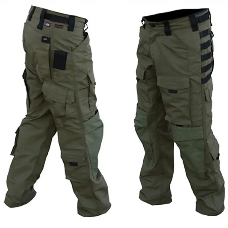 Outdoor Hiking Overalls Men\'s Pants Cargo Pants Military Combat Cotton Pant Army Casual Trousers Pants