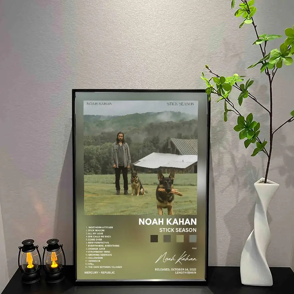 N-Noah K-Kahan постер музыкальный альбом холст печать настенный художественный декор комнаты настенный художественный принт домашний декор 50X70 комната