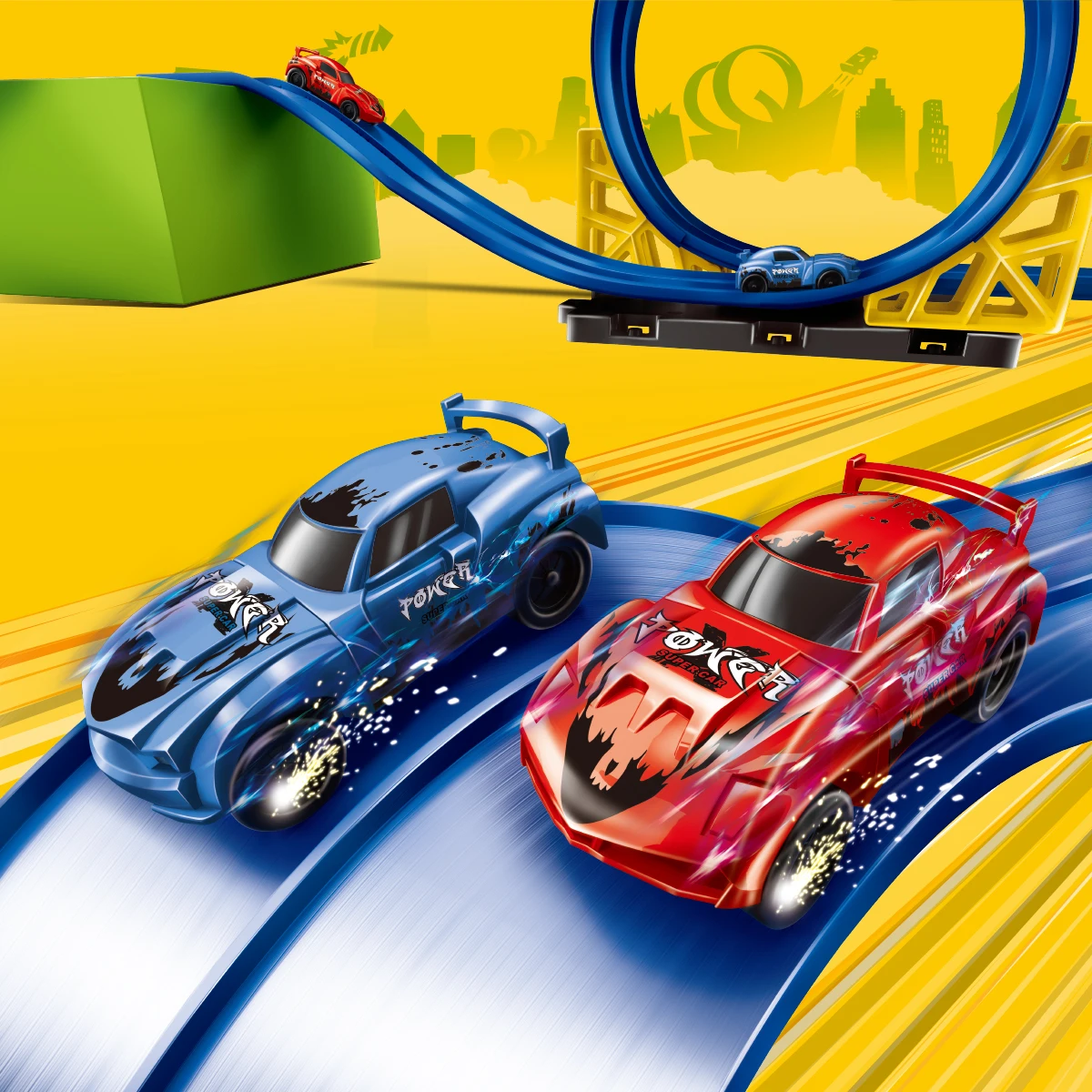

DIY Flexible Race Track: Ignite Kids' Creativity with Endless Racing Fun