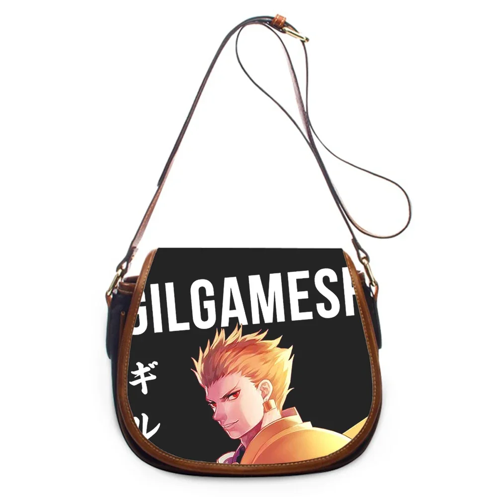 Anime Fate Gilgamesh 3D Print New Fashion Women Crossbody Bag Luxury Handbags Women Bags Zipper Shoulder Bag Women Shoulder Bag