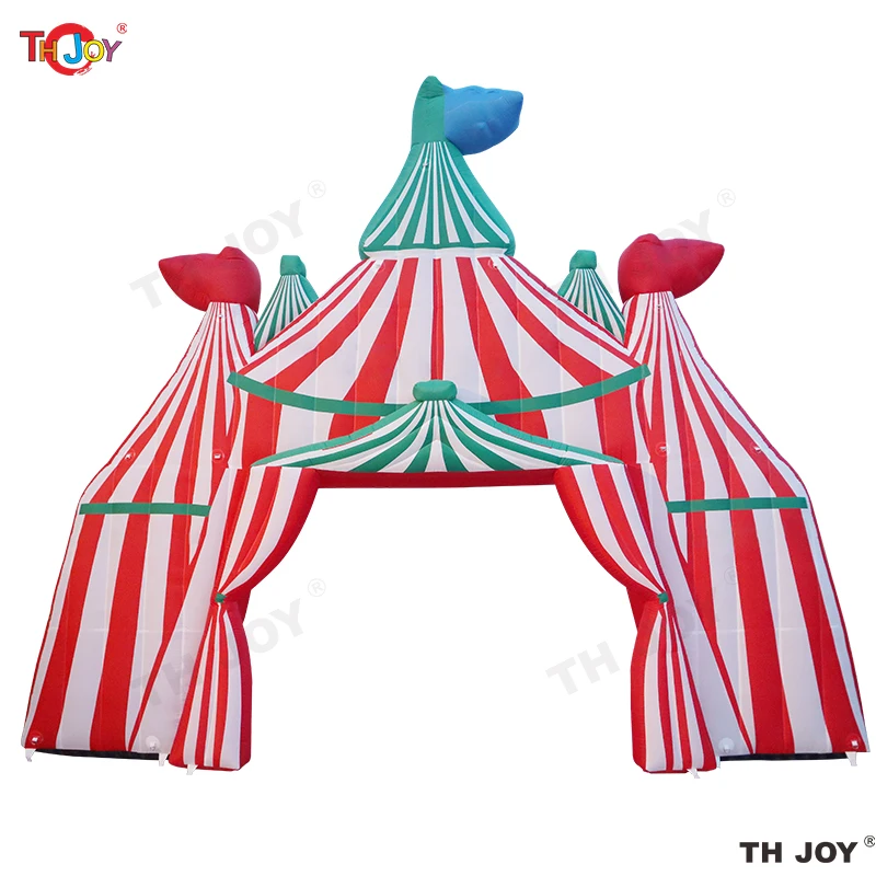 

Free Air Shipping 7m/10m Wide Giant Inflatable Circus Arch Gate Advertising Clown Theme Archway for Sale