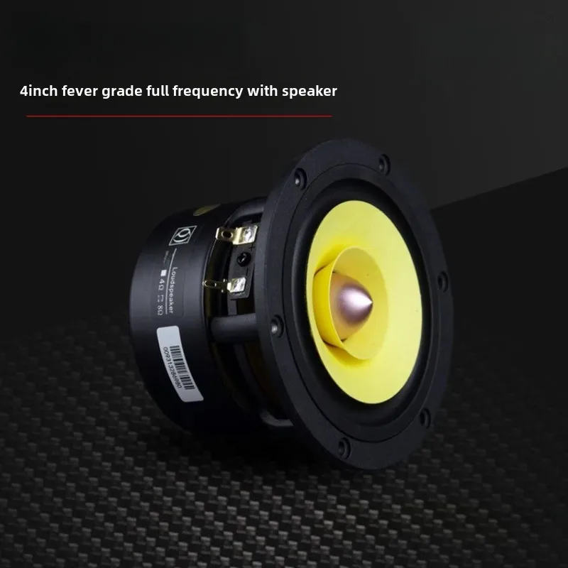 4 Inch Audio Full Range Speaker Driver 25W Mid Frequency HIFI Sound Amplifier Speaker Unit For Home Theater Loudspeaker