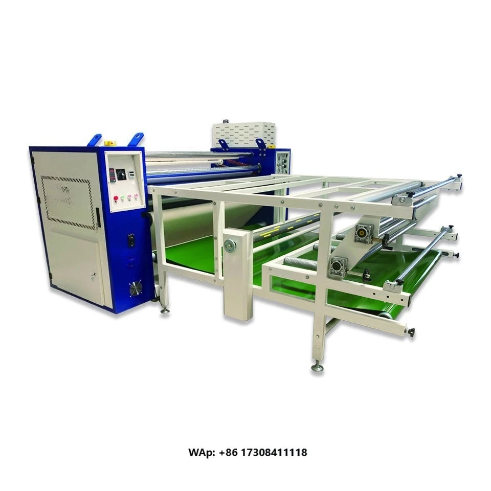Automatic Electric New 1.7m Hot Sale Roller Sublimation Heat Transfer Press Machine for Garment Textile Printing