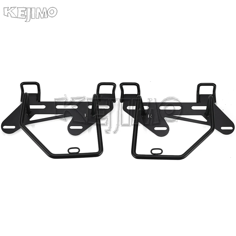 2026 For Kawasaki W400 W650 W800 VN250 (Eliminator 250V) XL883L XL1200NS Motorcycle Left And Right Luggage Side Rack Bracket Set