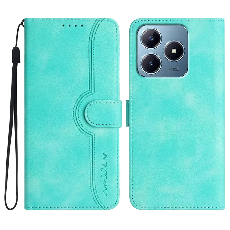Flip Cases For Realme C61 C63 Cover on For OPPO RealmeC61 C65 4G C67 5G RealmeC63 Magnetic Stand Phones Protective Wallet Shell