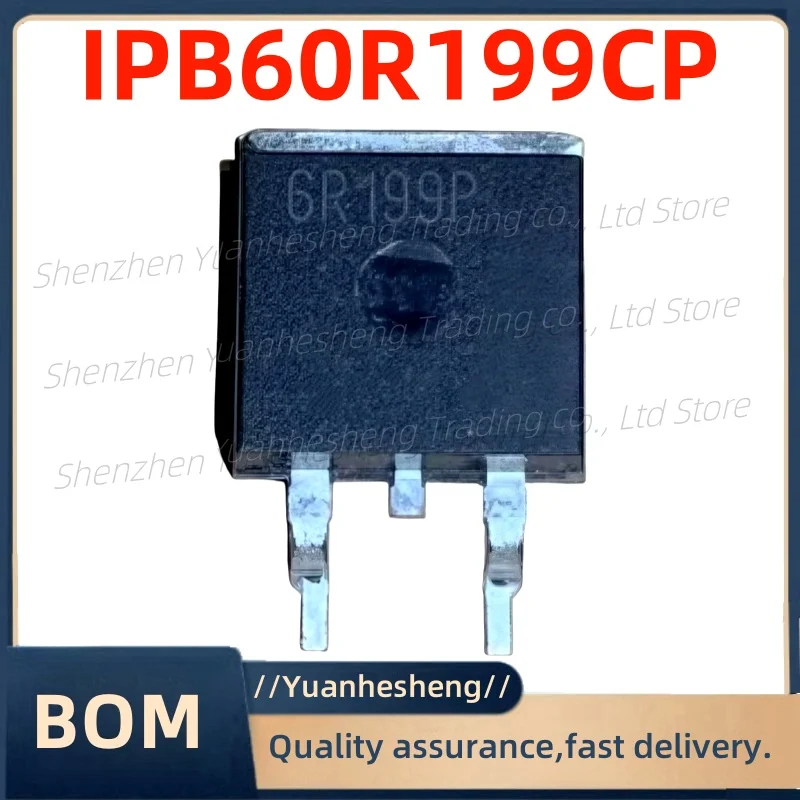 

10 pz/lotto Original and brand new IPB60R199CP 6R199P TO-263 MOS FET 650V 16A