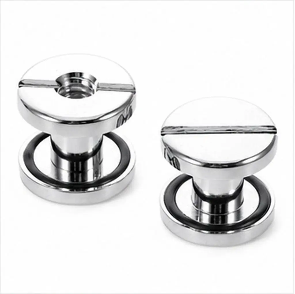 2Pcs Diving Backplate Screws High Strength Flathead Replacement Scuba Back Plate Fasteners Secure Mounting Hardware Diving Spare