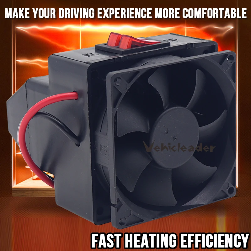 Universial 300W 12V/24V Car Electric Heater Heating Fan Window Defroster Demister Fan Accessories For Car Truck Van