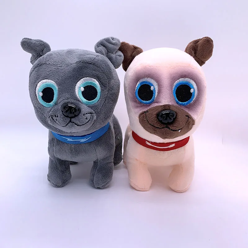 20cm Puppy Dog Pals Plush Toys Cartoon Animal Dog Plushie Toys Soft Stuffed Puppy Dog Pals Plush Toys for Children Birthday Gift