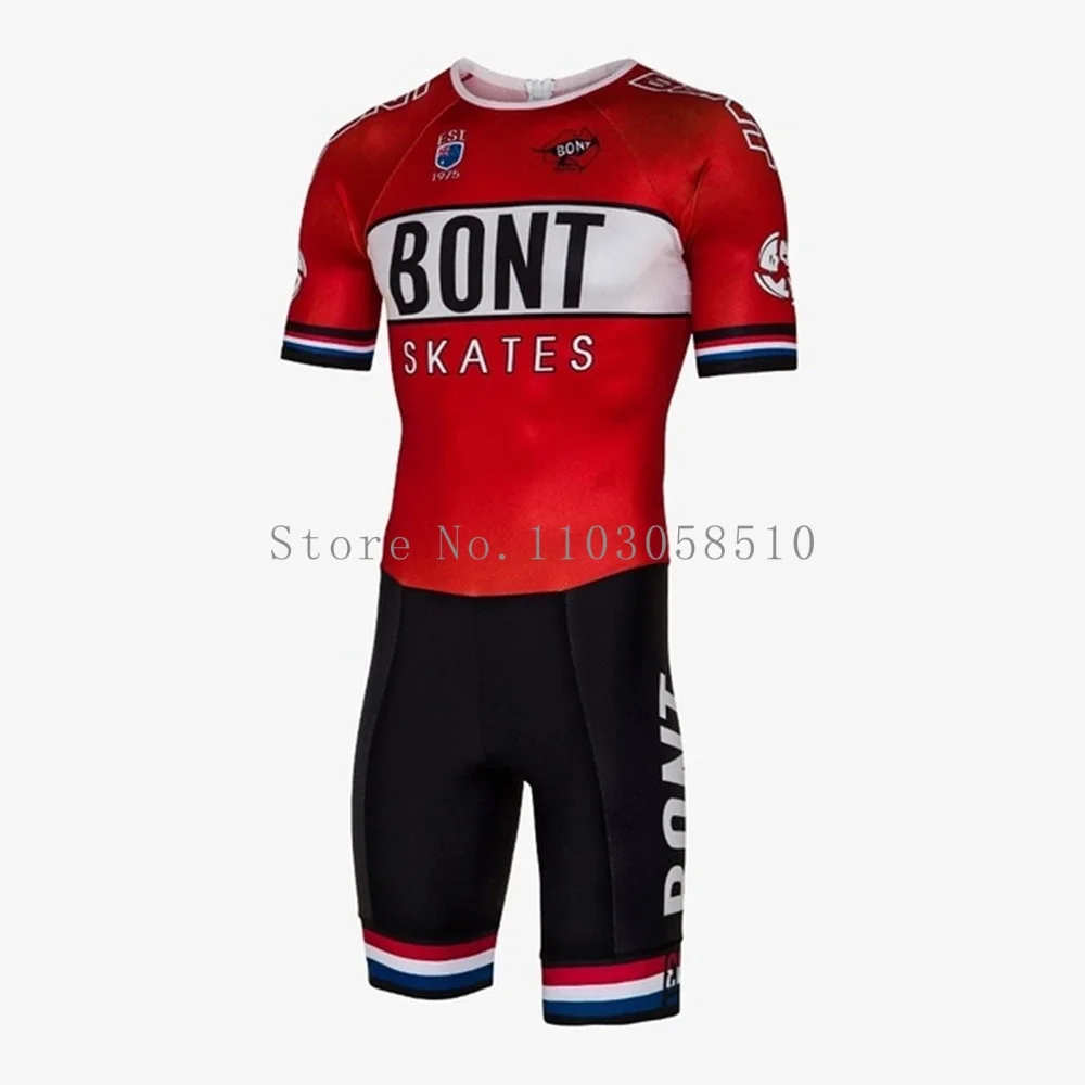 BONT Adults Teenagers Child Skating racing Skinsuit speed Inline Roller Skate skinsuit Fast triathlon competition pro clothing